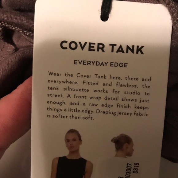 NWT Alo Yoga Cover Tank - Picture 6 of 7